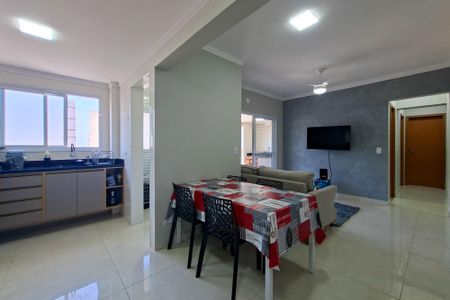 Sala de apartamento para alugar com 2 quartos, 79m² em Vila Caiçara, Praia Grande
