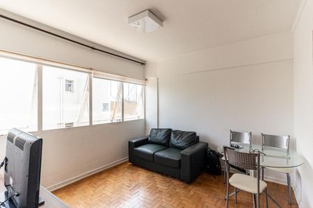 Sala de apartamento à venda com 1 quarto, 43m² em Higienópolis, São Paulo