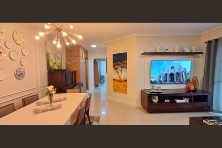 Sala de apartamento à venda com 3 quartos, 121m² em Olímpico, São Caetano do Sul