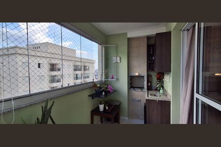 Varanda de apartamento à venda com 3 quartos, 121m² em Olímpico, São Caetano do Sul