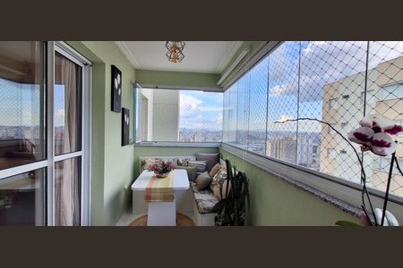 Varanda de apartamento à venda com 3 quartos, 121m² em Olímpico, São Caetano do Sul