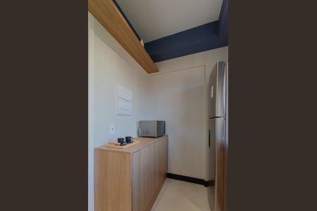 Cozinha de kitnet/studio à venda com 1 quarto, 24m² em Vila Mariana, São Paulo