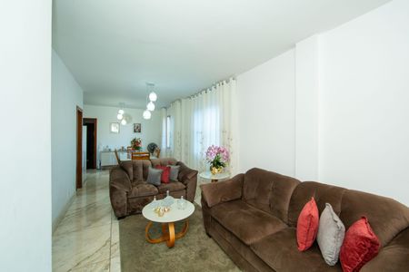SALA de apartamento à venda com 4 quartos, 130m² em Caiçara-adelaide, Belo Horizonte