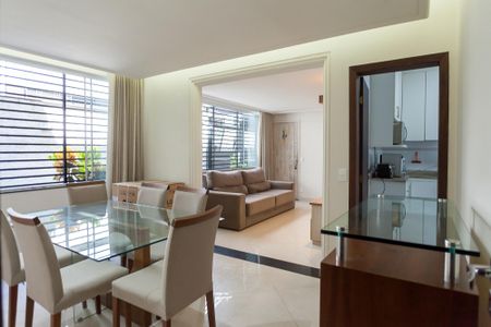 sala de apartamento para alugar com 3 quartos, 99m² em Sion, Belo Horizonte