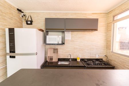 Apartamento para alugar com 40m², 2 quartos e 1 vagaÁrea comum - Salão de festas