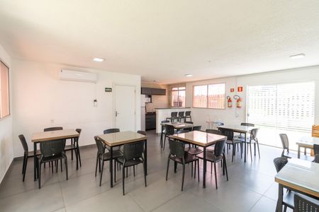 Apartamento para alugar com 40m², 2 quartos e 1 vagaÁrea comum - Salão de festas