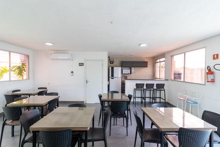 Apartamento para alugar com 40m², 2 quartos e 1 vagaÁrea comum - Salão de festas