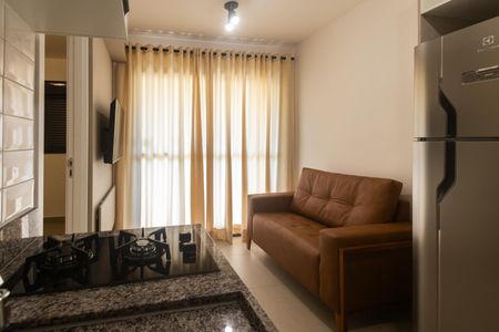 Studio para alugar com 26m², 1 quarto e sem vaga Studio para alugar com 26m², 1 quarto e sem vagaSala