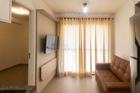 Studio para alugar com 26m², 1 quarto e sem vaga Studio para alugar com 26m², 1 quarto e sem vagaSala