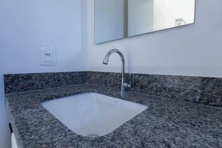 Studio para alugar com 26m², 1 quarto e sem vaga Studio para alugar com 26m², 1 quarto e sem vagaBanheiro da Suíte