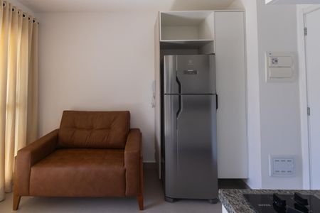 Studio para alugar com 26m², 1 quarto e sem vaga Studio para alugar com 26m², 1 quarto e sem vagaSala