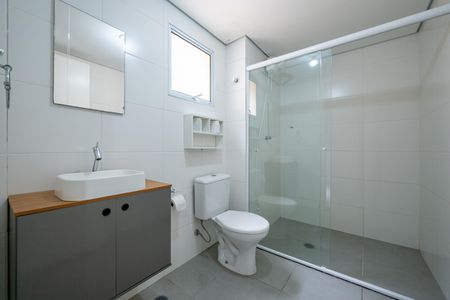 Banheiro de kitnet/studio à venda com 1 quarto, 27m² em Vila Santa Catarina, São Paulo