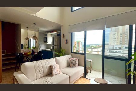 Sala de apartamento à venda com 1 quarto, 49m² em Pinheiros, São Paulo