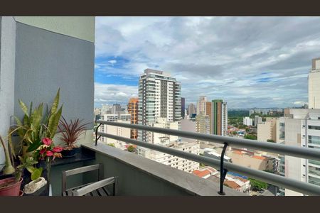 Varanda de apartamento à venda com 1 quarto, 49m² em Pinheiros, São Paulo