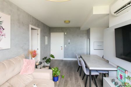 Sala de apartamento à venda com 1 quarto, 47m² em Marechal Rondon, Canoas