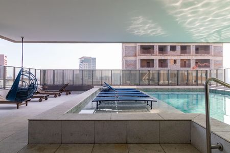 Studio para alugar com 23m², 1 quarto e sem vagaPiscina