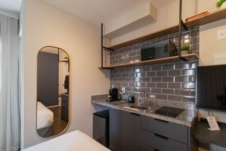 Studio para alugar com 23m², 1 quarto e sem vagaCozinha