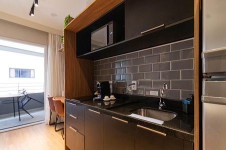 Studio para alugar com 24m², 1 quarto e sem vaga Studio para alugar com 24m², 1 quarto e sem vagaCozinha