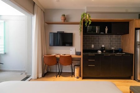 Studio para alugar com 24m², 1 quarto e sem vaga Studio para alugar com 24m², 1 quarto e sem vagaStudio