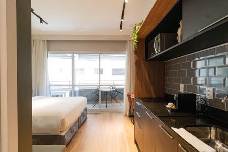 Studio para alugar com 24m², 1 quarto e sem vaga Studio para alugar com 24m², 1 quarto e sem vagaCozinha