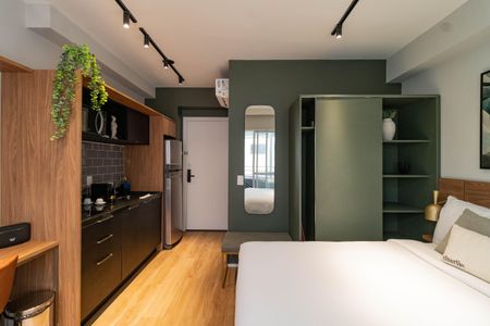 Studio para alugar com 24m², 1 quarto e sem vaga Studio para alugar com 24m², 1 quarto e sem vagaStudio