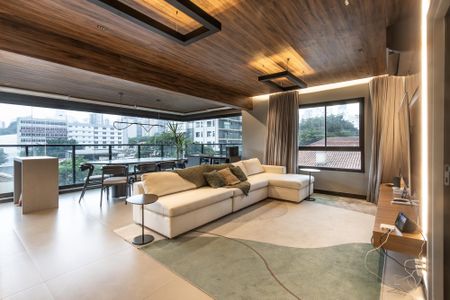 Sala de apartamento à venda com 3 quartos, 111m² em Perdizes, São Paulo