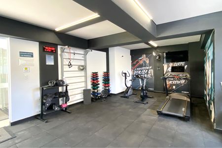 Apartamento para alugar com 55m², 2 quartos e 2 vagasÁrea comum - Academia