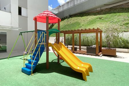 Apartamento para alugar com 55m², 2 quartos e 2 vagasÁrea comum - Playground