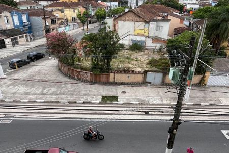 Varanda da Sala de apartamento para alugar com 1 quarto, 50m² em Vila Matias, Santos