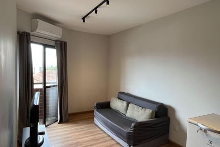 Sala de apartamento para alugar com 1 quarto, 50m² em Vila Matias, Santos