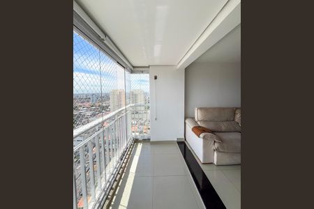 Varanda Gourmet de apartamento à venda com 3 quartos, 63m² em Vila Moraes, São Paulo
