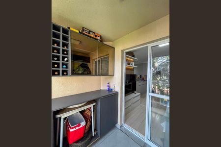 Varanda gourmet de apartamento para alugar com 3 quartos, 70m² em Vila Caraguata, São Paulo