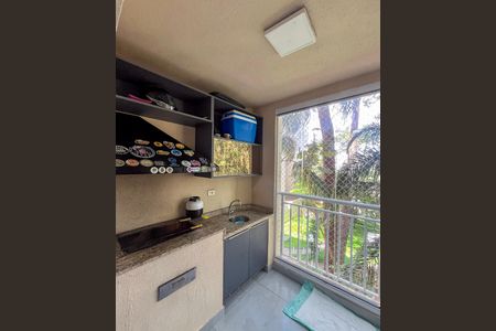 Varanda gourmet de apartamento para alugar com 3 quartos, 70m² em Vila Caraguata, São Paulo