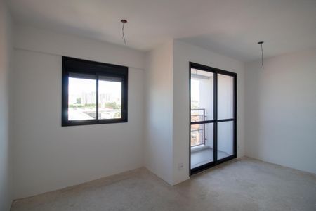 Sala de apartamento à venda com 1 quarto, 38m² em Jardim Trussardi, São Paulo