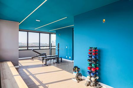 Apartamento à venda com 38m², 1 quarto e sem vaga Apartamento à venda com 38m², 1 quarto e sem vagaÁrea comum - Academia