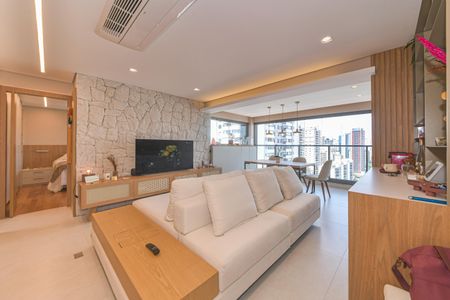 Sala de apartamento para alugar com 2 quartos, 73m² em Brooklin, São Paulo