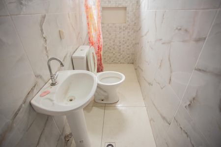 BANHEIRO de casa para alugar com 1 quarto, 40m² em Pirituba, São Paulo