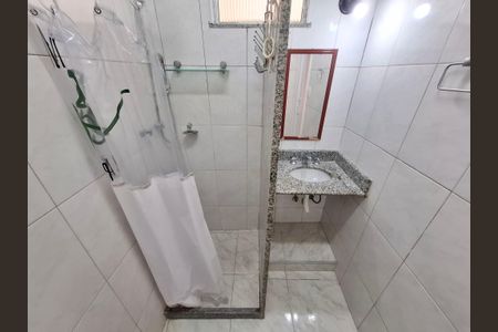 Banheiro  de apartamento para alugar com 1 quarto, 40m² em Botafogo, Rio de Janeiro