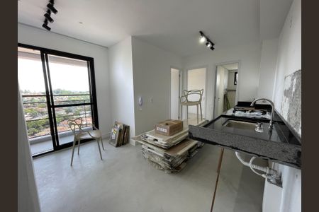 Sala/Cozinha de apartamento à venda com 2 quartos, 38m² em Jardim Trussardi, São Paulo