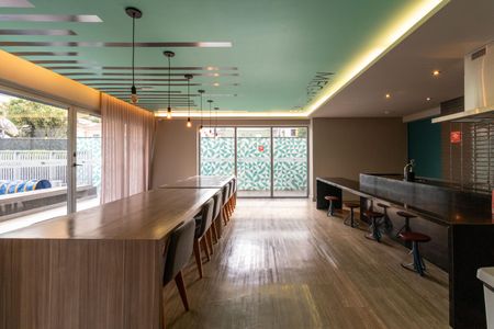 Studio para alugar com 25m², 1 quarto e sem vagaSalão de Festas