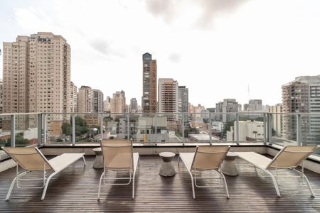 Studio para alugar com 25m², 1 quarto e sem vagaTerraço