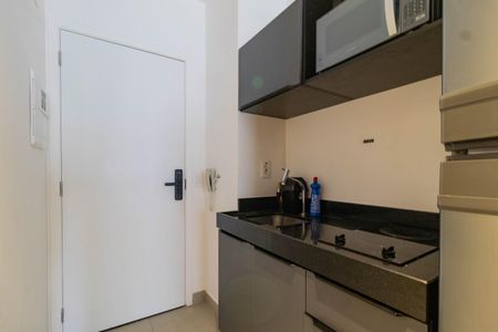 Studio para alugar com 25m², 1 quarto e sem vagaCozinha