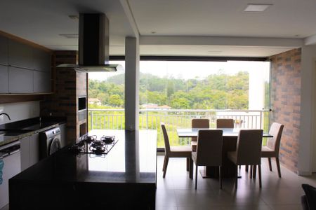 Sala de apartamento para alugar com 2 quartos, 68m² em Colinas de Cotia, Cotia