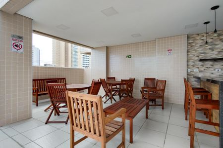 Apartamento para alugar com 111m², 3 quartos e 2 vagasÁrea comum - Churrasqueira