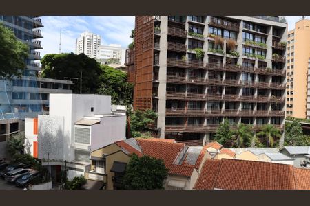 Vista da Sala de apartamento à venda com 1 quarto, 33m² em Bela Vista, São Paulo