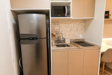 Studio à venda com 22m², 1 quarto e sem vagaCozinha