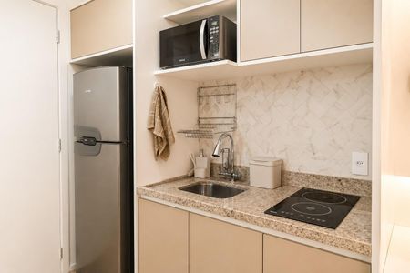 Studio à venda com 22m², 1 quarto e sem vagaCozinha