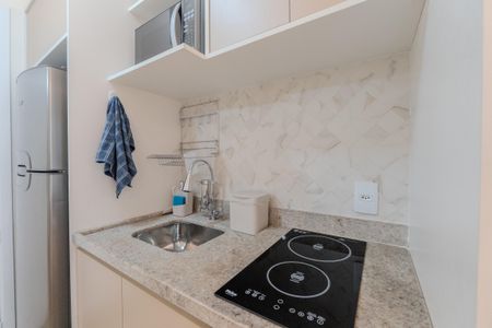 Studio à venda com 22m², 1 quarto e sem vagaCozinha