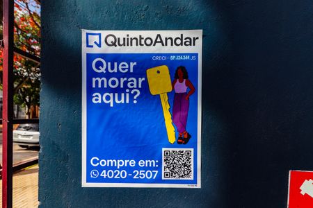 Studio à venda com 26m², 1 quarto e sem vagaFachada - Plaquinha