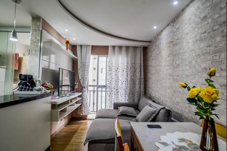 Sala de apartamento à venda com 2 quartos, 50m² em Parque Erasmo Assunção, Santo André